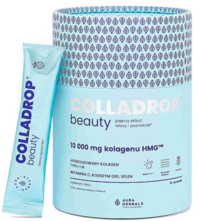 Colladrop® Beauty, kolagen HMG™ 10000 mg Ananas - 30 saszetek