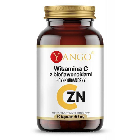 Witamina C z bioflawonoidami + Cynk organiczny