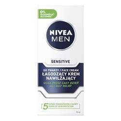 Men Sensitive łagodzący krem nawilżający do twarzy