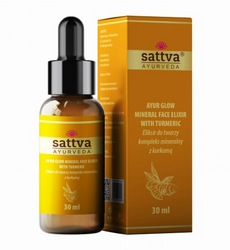 Sattva Serum-eliksir do twarzy Kompleks mineralny z kurkumą, 30ml