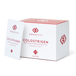 Genactiv − Colostrigen z bananem 500 mg − 30 sasz.