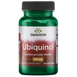 SWANSON Ubiquinol 100mg, 60sgels.