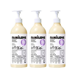 Zestaw: 3x Yope - Familove szampon do wszystkich rodzajów włosów Kwitnąca Bergamotka 750ml