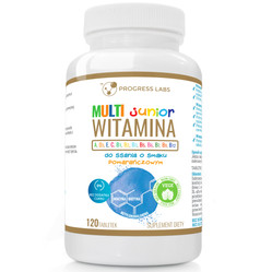 Progress Labs Multi Witamina Junior Do Ssania 120 Tabl.