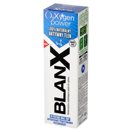 BlanX O3X Pasta do zębów wybielająca z aktywnym tlenem 75ml