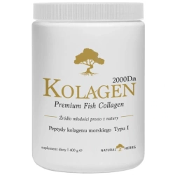 Natural Herbs Kolagen Rybi Naticol® Premium Typu I 100% Pure Powder 400g
