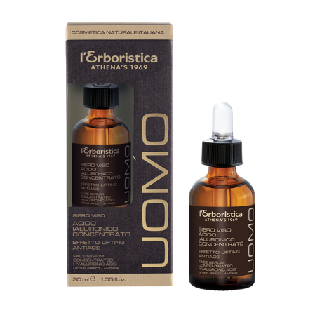 L'Erboristica - Serum do twarzy dla mężczyzn skoncentrowany kwas hialuronowy 30ml