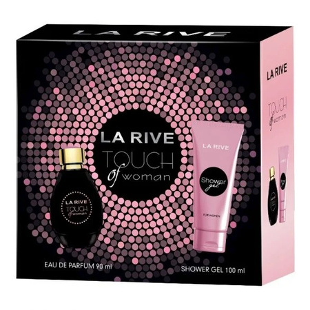 La Rive for Woman Zestaw prezentowy Touch of Woman (woda perfumowana 90ml+żel pod prysznic 100ml)