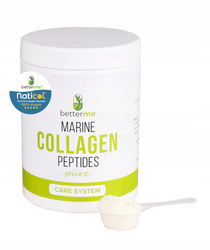 BETTERME Marine Collagen Peptides Pure suplement diety na mocne stawy, kości, mięśnie 500g