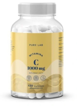 Aura Herbals Pure Lab Witamina C 1000 mg - 130 kaps.