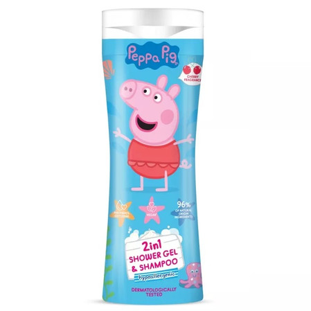 Żel pod prysznic i szampon 2w1 Wiśnia 300ml