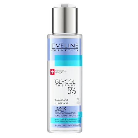Eveline Glycol Therapy 5% Tonik przeciw niedoskonałościom 110ml