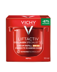 Vichy Liftactiv Collagen Specialist 16 Krem na dzień SPF15 50ml - wkład uzupełniający