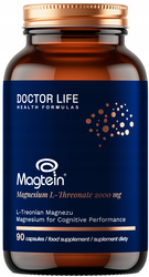 Doctor Life Magtein L-treonian magnezu 2000mg 90 kaps.