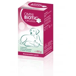Omni-Biotic®  Cat & Dog probiotyk dla psa i kota 60g