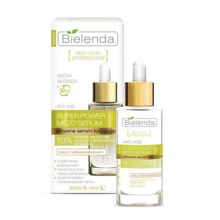 Skin Clinic Professional aktywne serum korygujące dla cery z niedoskonałościami dzień/noc 30g
