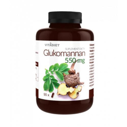 VITADIET Glukomannan 550 mg - 90 kaps.