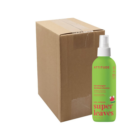 Attitude LITTLE LEAVES™, Spray do rozczesywania włosów o zapachu arbuza i kokosa, 240 ml