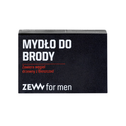 Mydło do brody z węglem drzewnym z Bieszczad 85ml