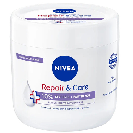 Repair &amp; Care Sensitive krem nawilżająco-ochronny 400ml