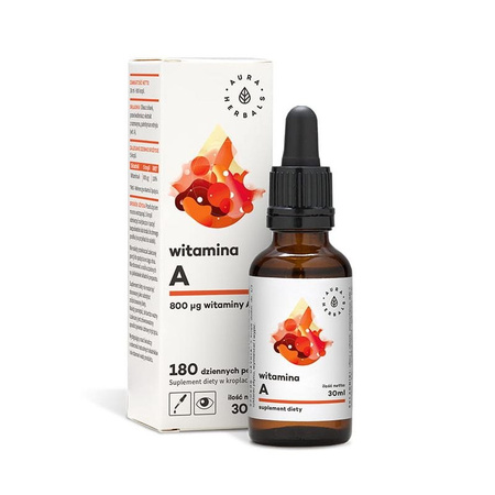 Witamina A - Suplement diety w kroplach (30 ml)