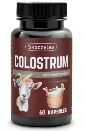 Skoczylas Colostrum siara kozia z pigwą 60 kaps.