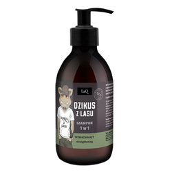 Wzmacniający szampon dla facetów 1w1 Dzikus z Lasu 300ml