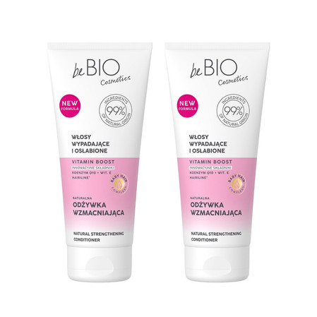 Zestaw: 2x beBIO Baby Hair Complex odżywka do włosów wypadających i osłabionych 200ml