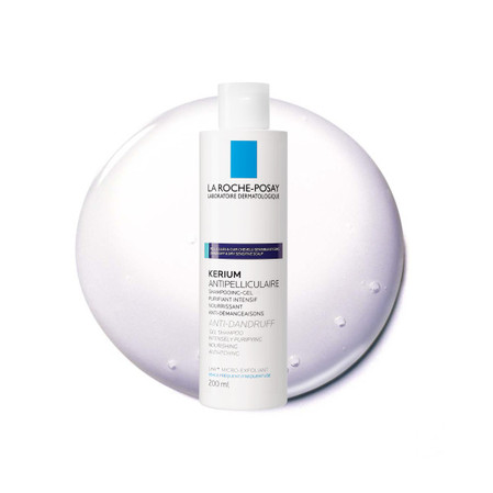 La Roche-Posay – Szampon przeciwłupieżowy, Łupież tłusty – 200 ml