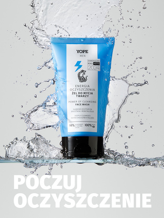 Yope - Men Wood żel do mycia twarzy dla mężczyzn 150ml