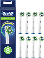 ORAL-B BRAUN KOŃCÓWKI EB50-8 CROSSACT.8szt CleanMaximizer