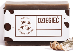 Mydlarnia Cztery Szpaki − Mydło dziegciowe na problemy skórne − 110 g