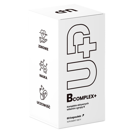 UP Health Witamna B Complex+ suplement diety 60 kaps.