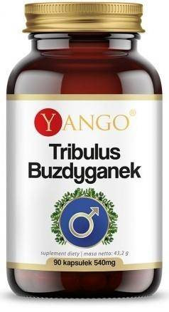 Yango Tribulus Buzdyganek ekstrakt 10:1 z owoców buzdyganka naziemnego 90 kaps.