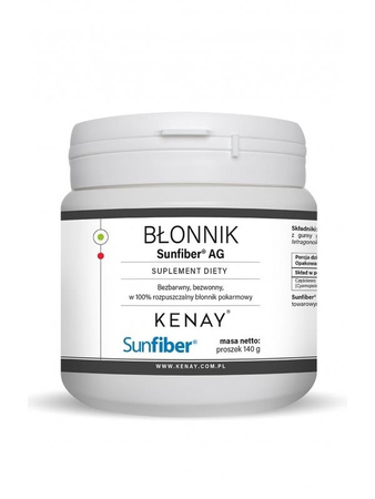 KENAY Błonnik Sunfiber® AG (140 g)