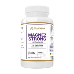Altopharma Magnez Strong + Witamina B6 120 tabl. vege