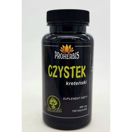 Yucca Czystek Kreteński 400 mg 100 K