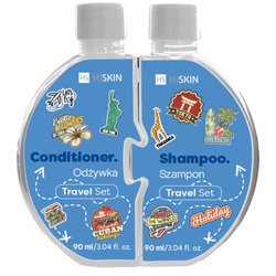 Puzzle Travel zestaw szampon do włosów 90ml + odżywka do włosów 90ml