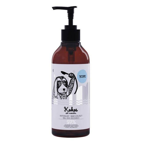 Yope Kokos i Sól Morska Naturalny żel pod prysznic 400ml