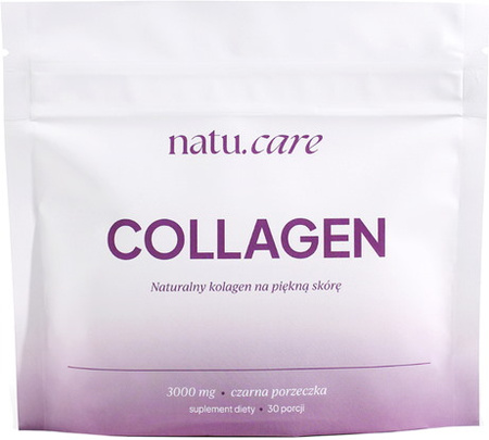 Natu.Care Kolagen 3000 mg smak czarna porzeczka - 30 porcji - saszetek