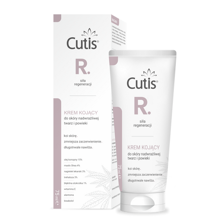 Cutis R–Regeneracja Krem kojący do skóry nadwrażliwej – twarz i powieki 75ml