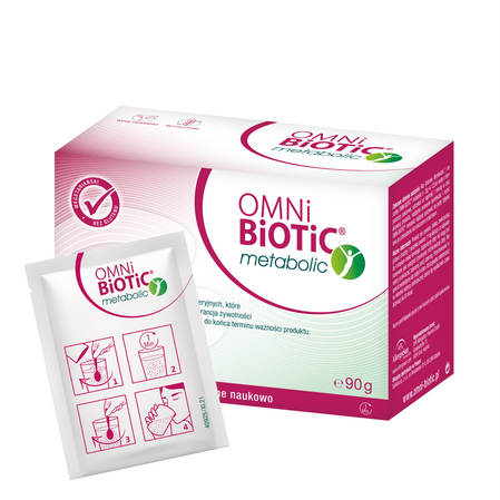Omni-Biotic® Metabolic 7 szczepów bakterii 30 sasz. x 3g vege