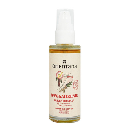 Orientana Olejek do ciała Wygładzenie Olej z pieprzu Olej z imbiru 50ml