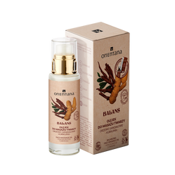 Orientana - Balans Olejek do masażu twarzy Drzewo Sandałowe Kurkuma 30ml