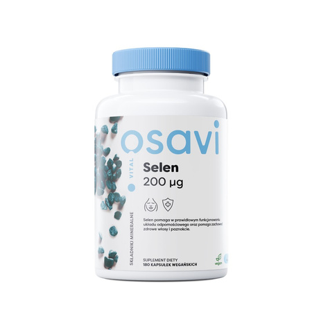 Selen 200 mcg (180 kaps.)