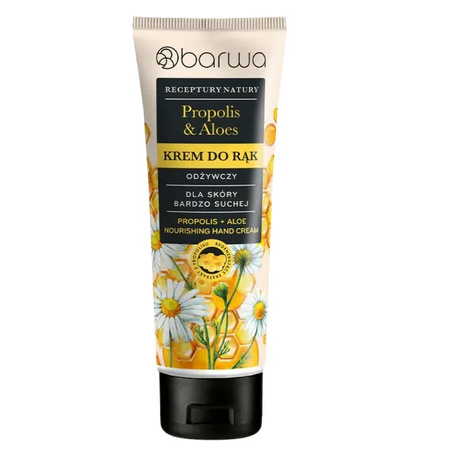 Receptury Natury odżywczy krem do rąk Propolis + Aloes 100ml