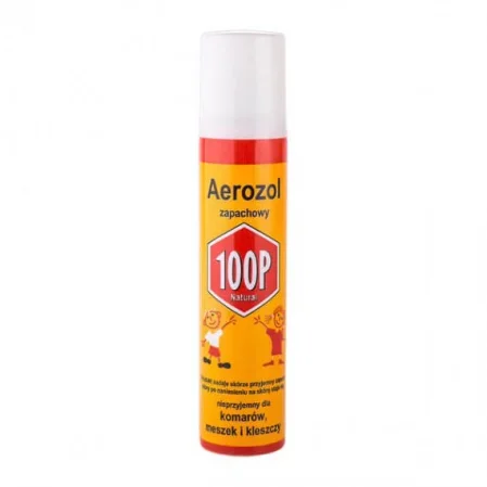 100P aerozol ochronny przeciw komarom, kleszczom i meszkom 75 ml
