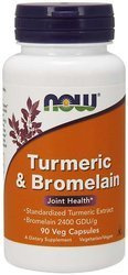 Turmeric & Bromelain - Kurkuma 300 mg + Bromelaina 150 mg (90 kaps.)