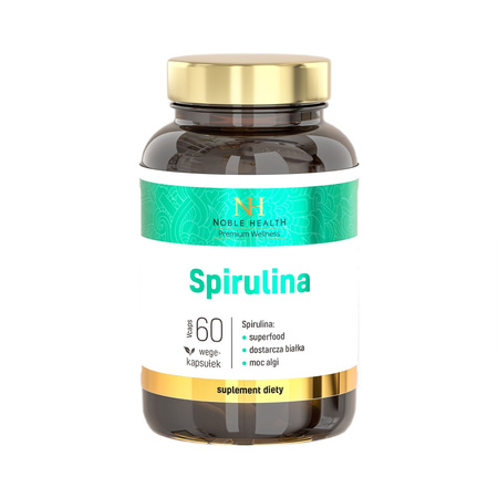 Noble Health Spirulina 60 kaps.