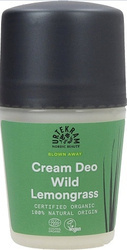 Urtekram − Dezodorant kremowy z trawą cytrynową BIO − 50 ml